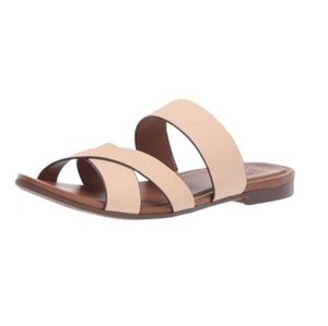 Naturalizer Women Treasure Sandal In Soft Nude Sz 9.5 Wide (9.5W)